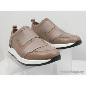 UGG® HIMARI™ Women's Leather Sneakers in Pink Beige Size US 8 EUC